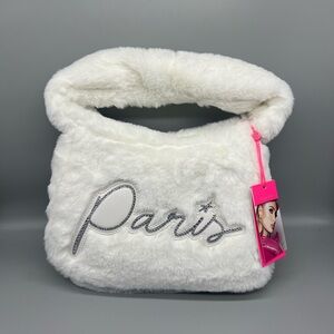 Paris Hilton forever fur baguette purse